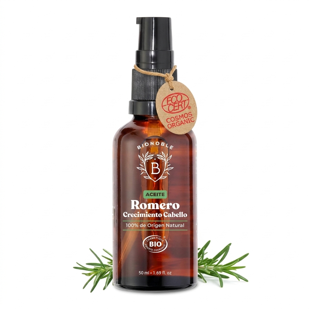 Aceite de Romero para el crecimiento del cabello, 50 ml